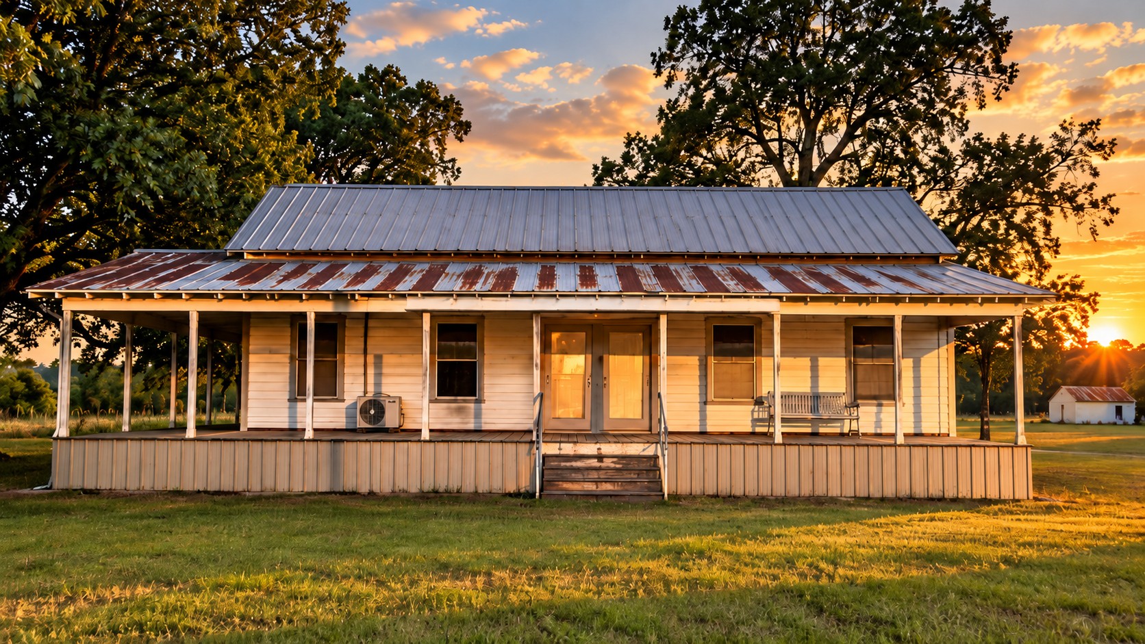 Current exterior of the Whiteman family home