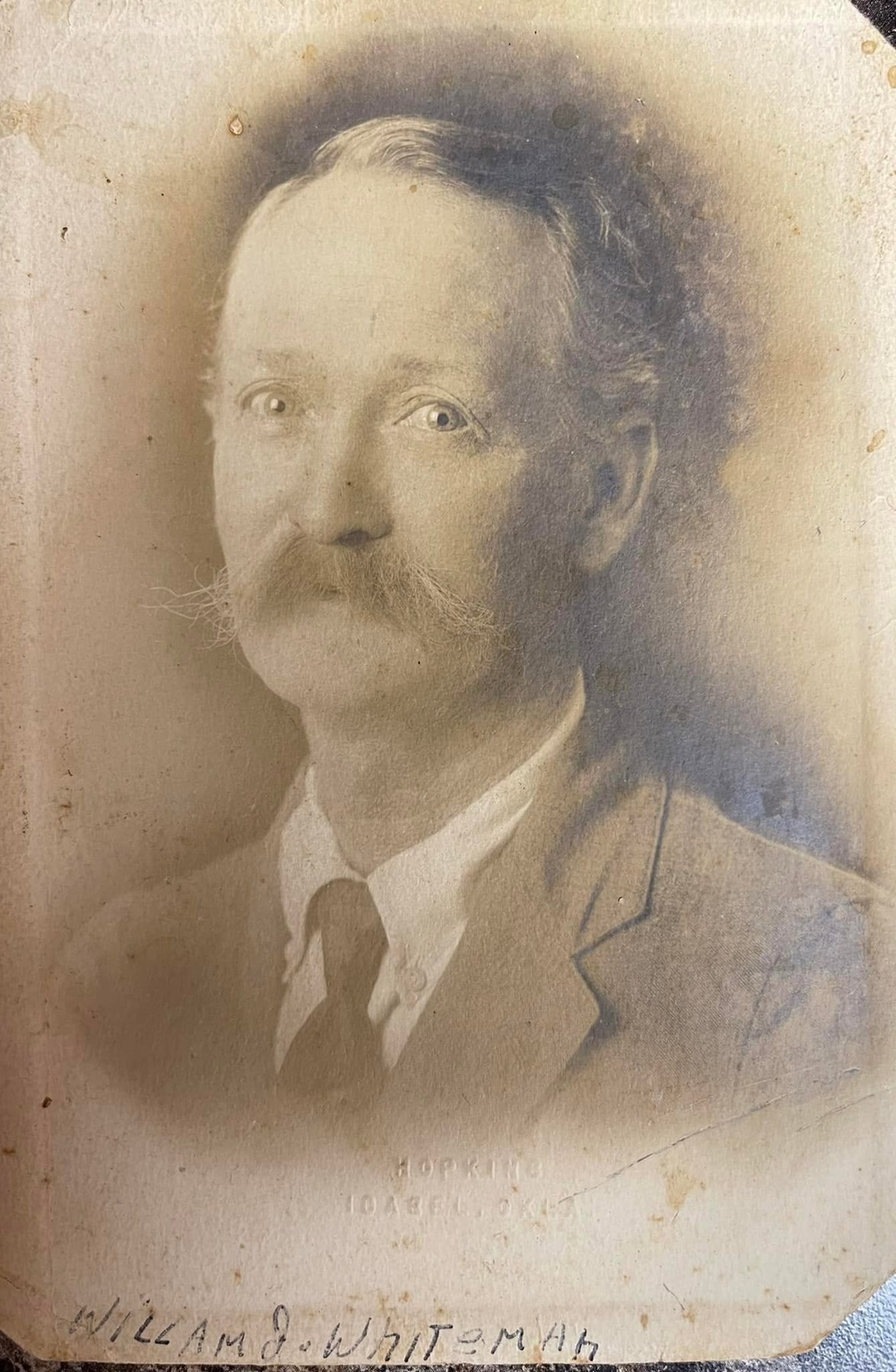 Historic portrait associated with W. J. Whiteman